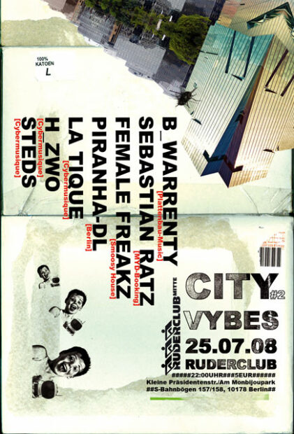 City Vybes im Ruderclub Berlin